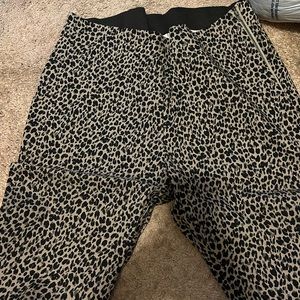 A New Day Cheetah Print Dress Pants